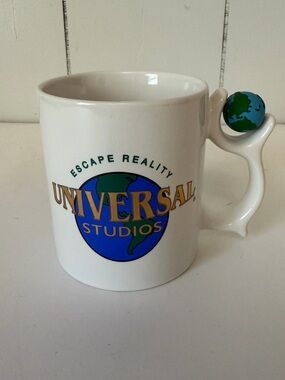 Escape Reality Universal Studios Orlando Globe Spinners Mug Ceramic Coffee Cup